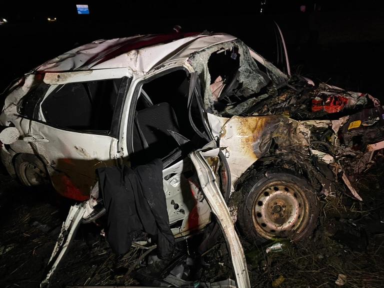 Последствия аварии в Пензенской области. Фото © Telegram / УГИБДД УМВД России по Пензенской области