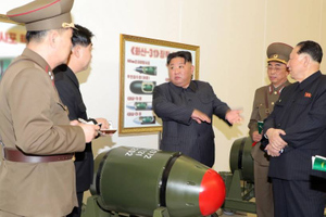 Ким Чен Ын приказал в геометрической прогрессии увеличить запасы ядерного оружия