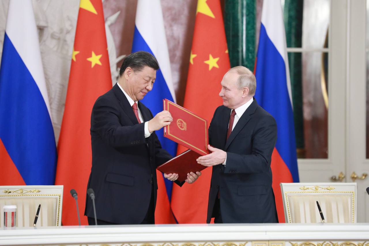 Путин заявил, что Россия и Китай наметили восемь важнейших направлений сотрудничества