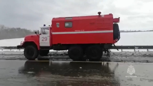 Длина пробки в Ростовской области, вызванная снегопадом, сократилась до 21 километра