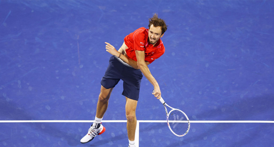 Теннисист Даниил Медведев. Обложка © Getty Images / Francois Nel