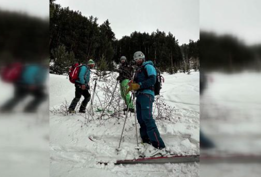 На лыжников в Турции обрушилась лавина. Фото © Twitter / Son Dakika 23 – Elazığ Haber