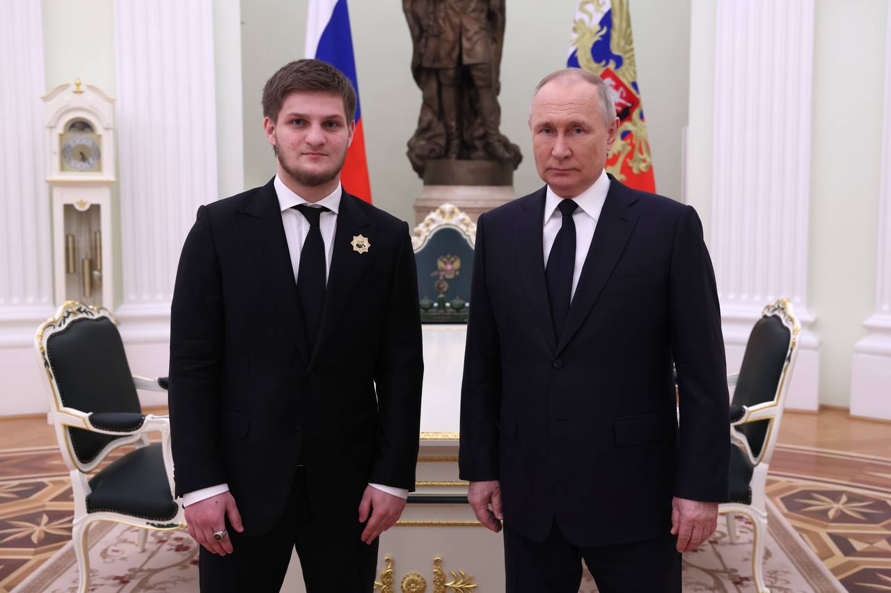 Путин провёл неофициальную встречу со старшим сыном Кадырова