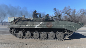 Появилось видео удара по ангару с танками ВСУ с помощью новых высокоточных боеприпасов