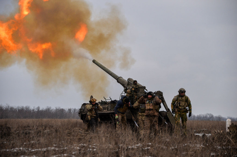 Украинские военные. Фото © Getty Images / Madeleine Kelly / SOPA Images / LightRocket