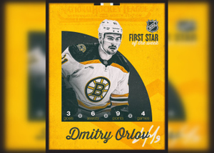 Защитник "Бостона" Орлов стал первой звездой недели в НХЛ