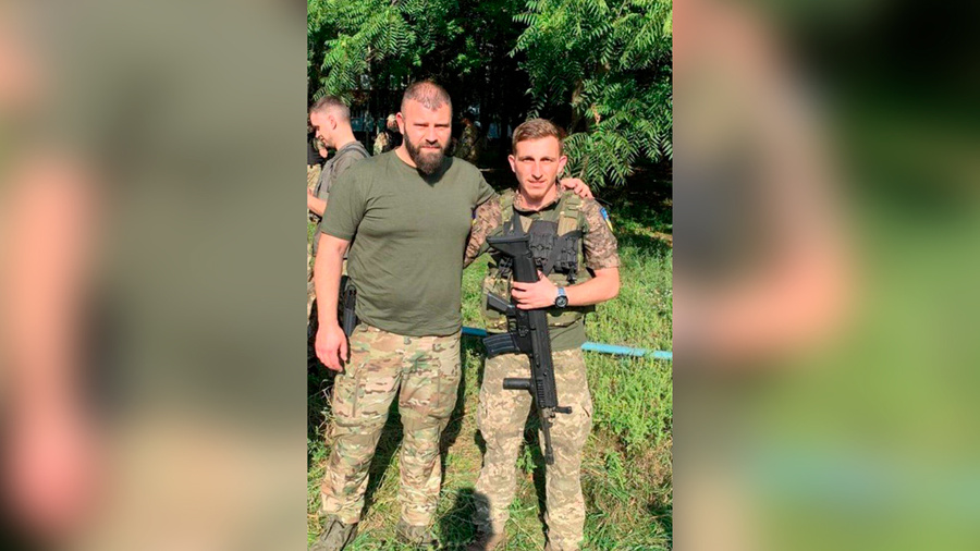 Фотографией задержанных наёмников поделился в соцсетях командир "Грузинского легиона" на Украине Мамука Мамулашвили