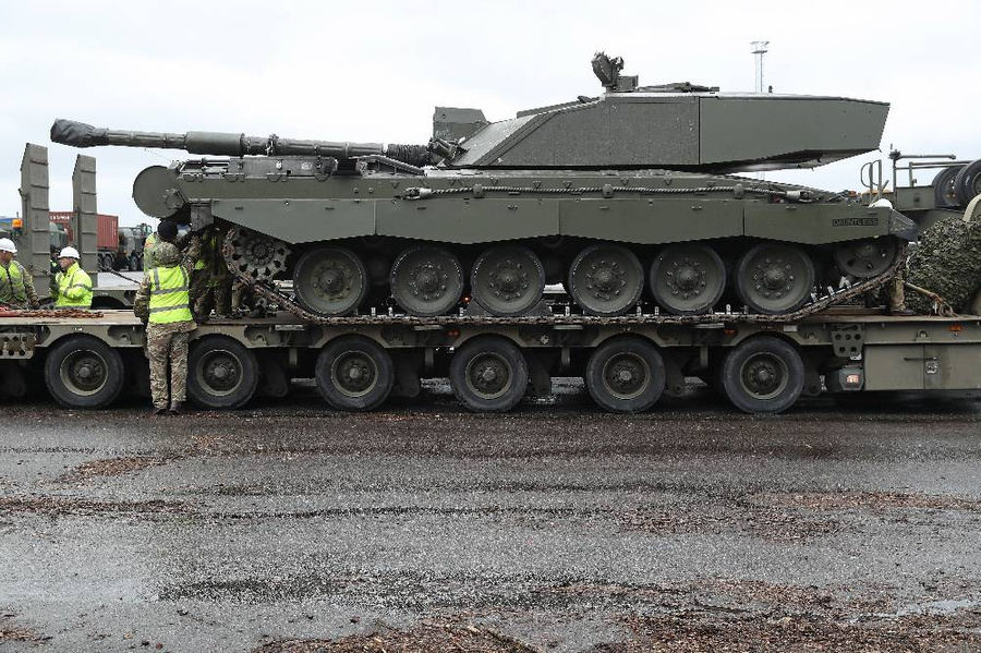 Британский танк Challenger 2. Фото © Getty Images / Sean Gallup