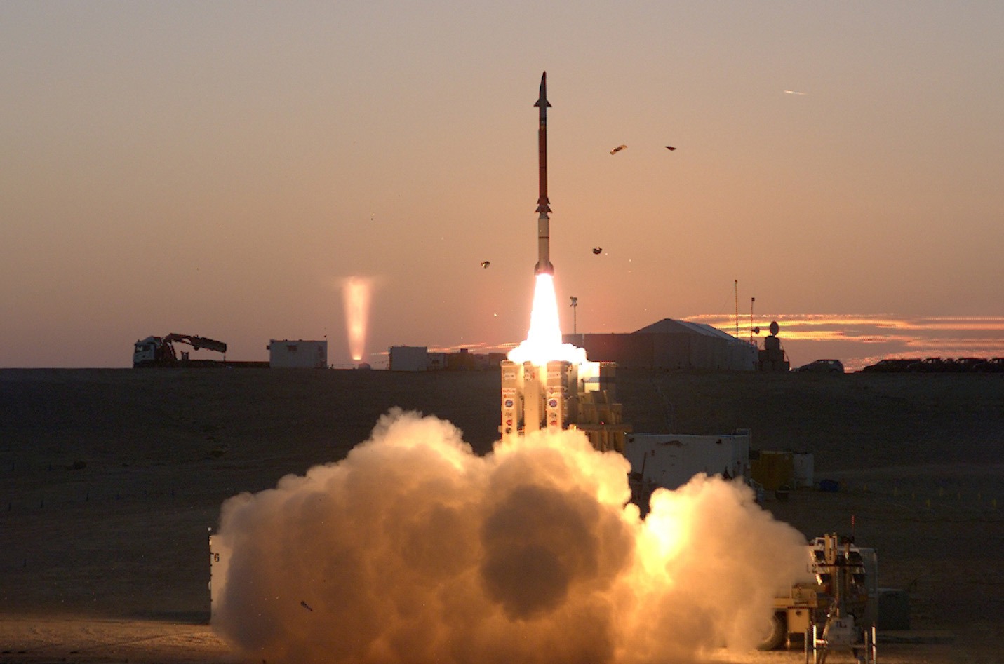 Пуск ракеты комплекса "Праща Давида". Фото © Wikipedia / United States Missile Defense Agency