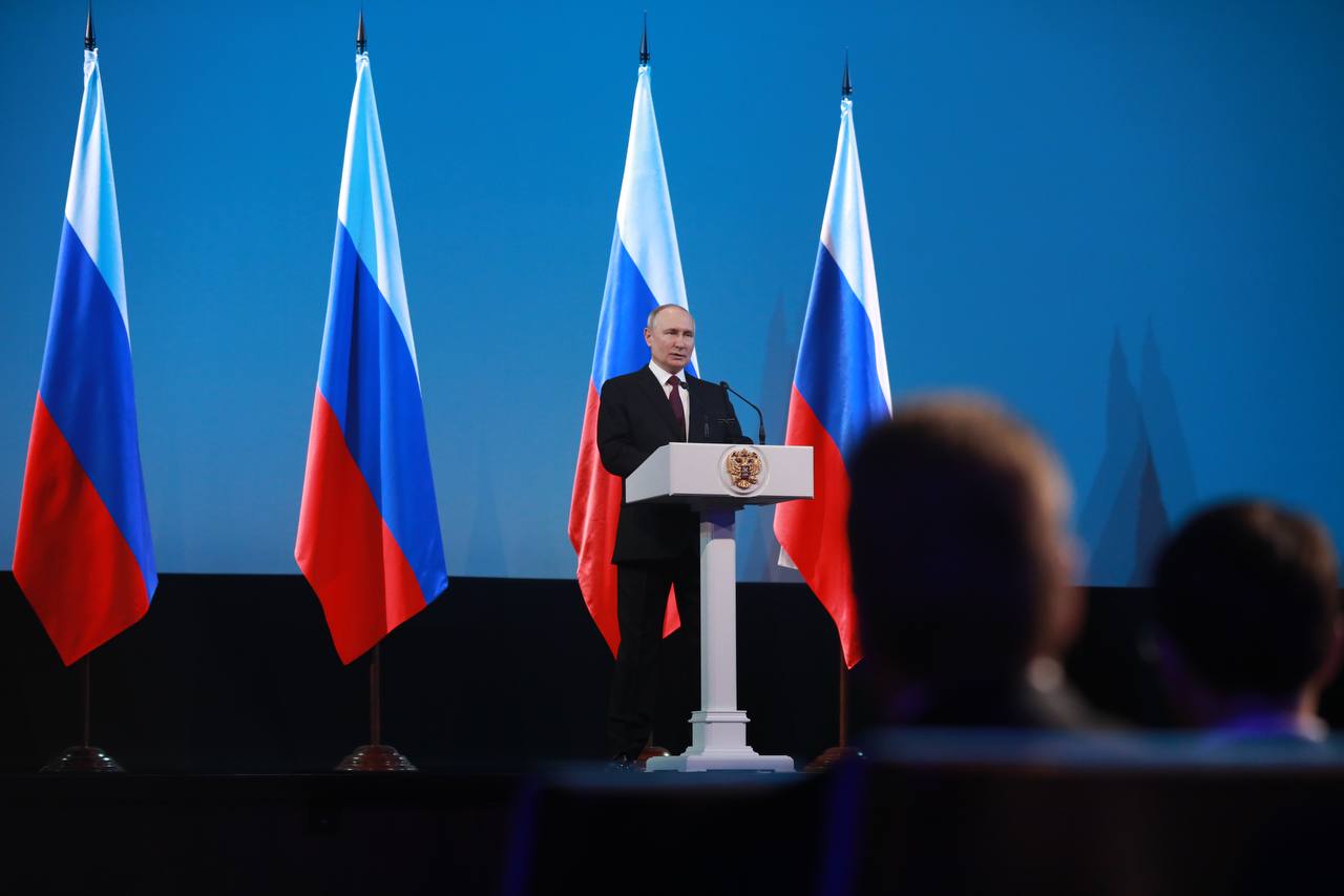 Путин: Россия достойно ответит на стоящие перед ней вызовы