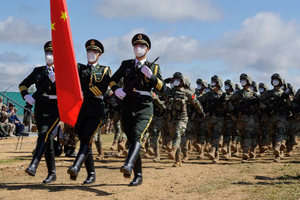 В Кремле ответили на вопрос о совместных военных учениях России и Китая