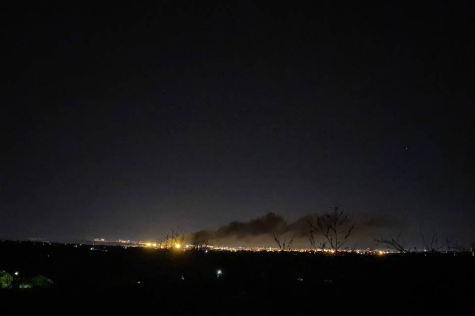 Два СВУ сбросили беспилотники на ТЭС в Белгороде, где ночью произошёл пожар