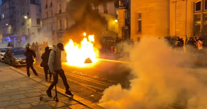 Телеобращение Макрона о пенсионной реформе вызвало протесты по всей Франции