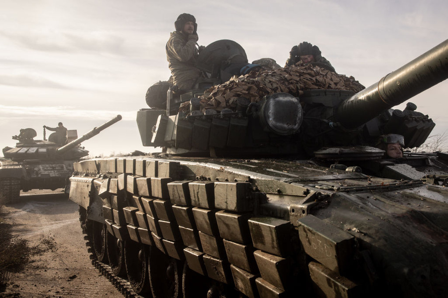 Украинские военные. Обложка © Getty Images / Chris McGrath
