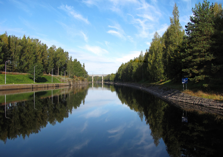 Сайменский канал в Лаппенранте. Обложка © Wikipedia / Petritap