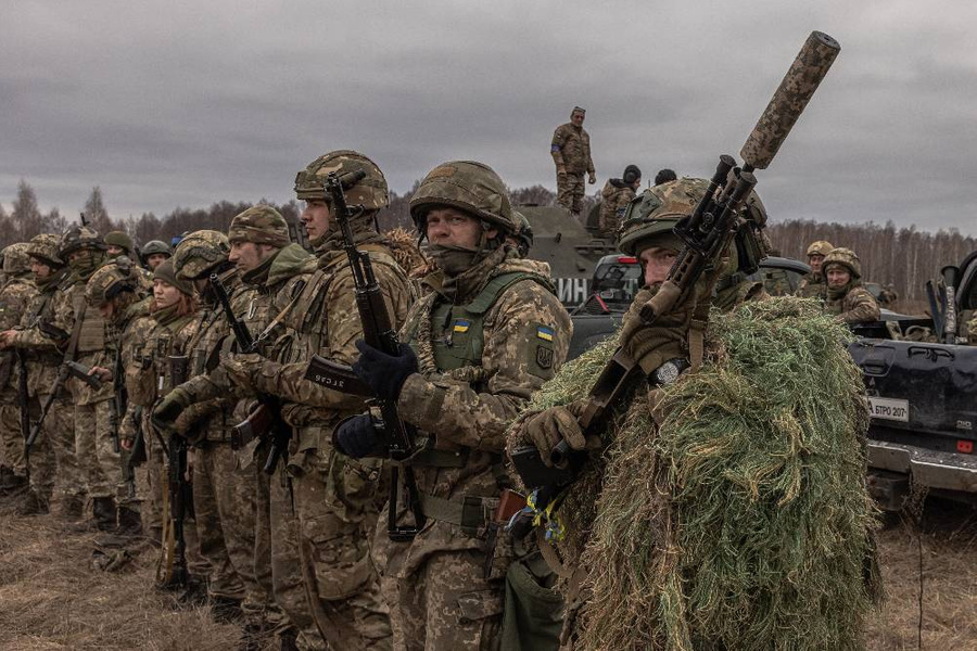 Военнослужащие ВСУ. Фото © Getty Images / Roman Pilipey