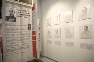 Кадр с открытия выставки, посвящённой 80-летию Смерша. Фото © "Петербургский дневник" / Александр Глуз