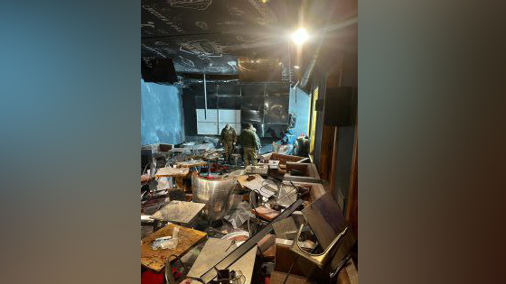СК показал фото из кафе, где во время взрыва погиб военкор Татарский