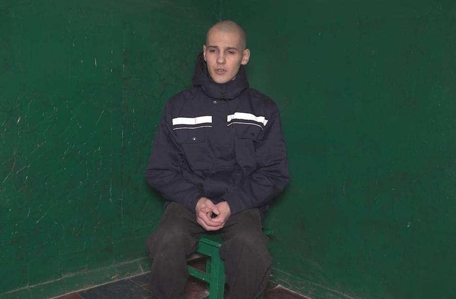 Военнопленный, бывший азовец Антон Штукин. Фото © Telegram / РИА "Новости"