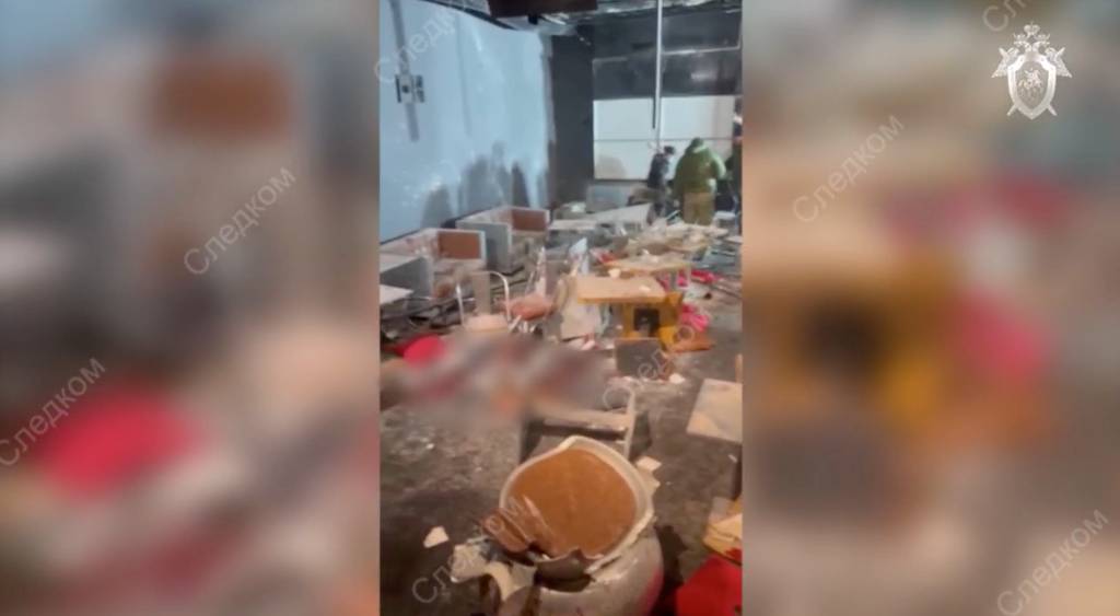 Опубликовано видео из кафе, где при взрыве погиб Владлен Татарский