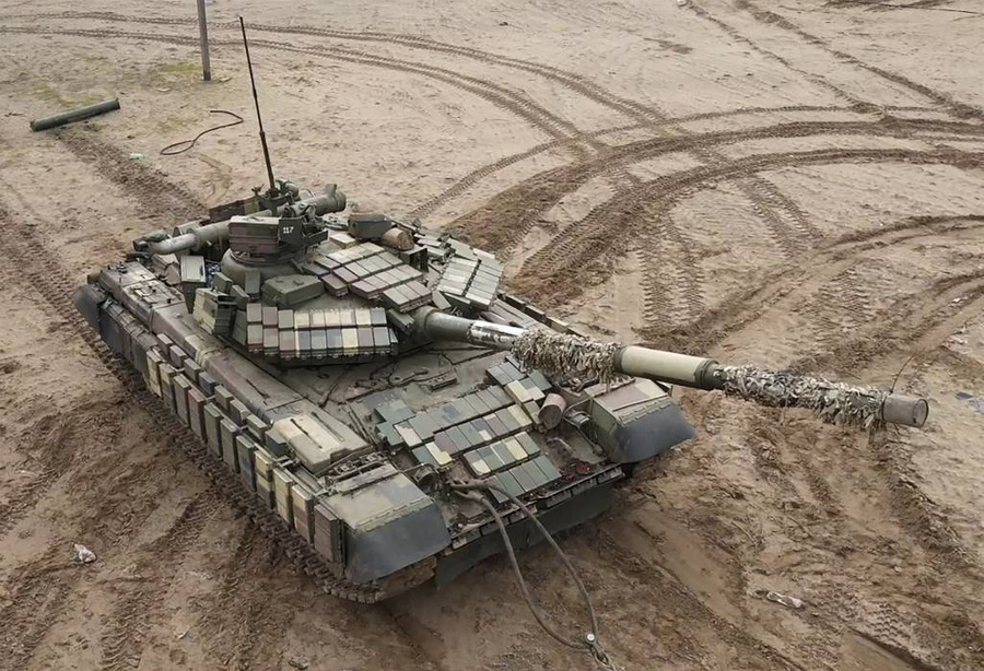 Танк Т-80. Фото © ТАСС / Пресс-служба Минобороны РФ