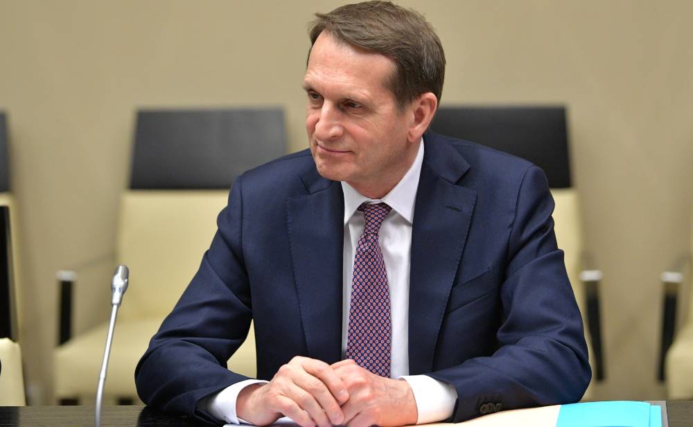 Глава СВР Нарышкин уличил Польшу в стремлении устроить геополитический передел
