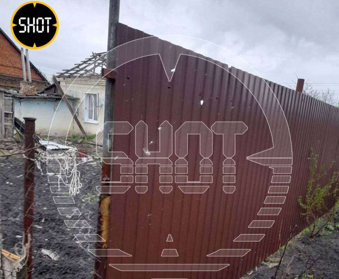 У границы с Украиной обстрелян посёлок