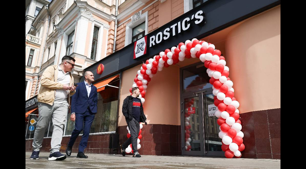 Rostic s московская ул 96 фото Флагманский ресторан Rostic's открылся на 1-й Тверской-Ямской в Москве