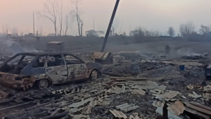 Напоминает фильм-катастрофу: Лайф снял на видео пепелище после страшного пожара в уральском посёлке