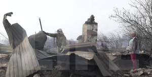 Жители почти сгоревшего на Урале посёлка назвали виновных в уничтожении их домов