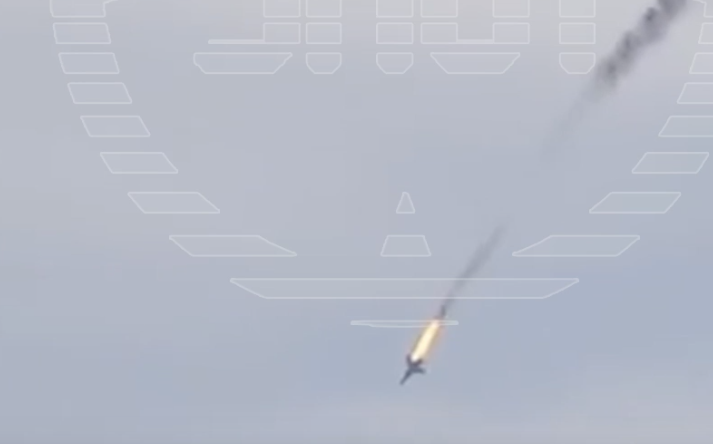 Крушение военного самолёта МиГ-31 в Мончегорске попало на видео