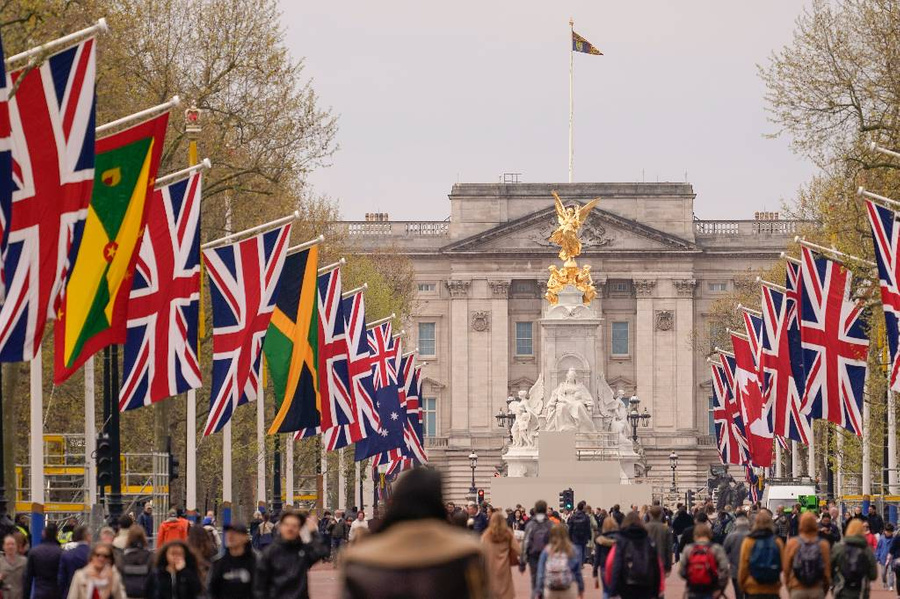 Подготовка к коронации короля Великобритании Карла III в Лондоне. Фото © ТАСС / AP / Alberto Pezzali