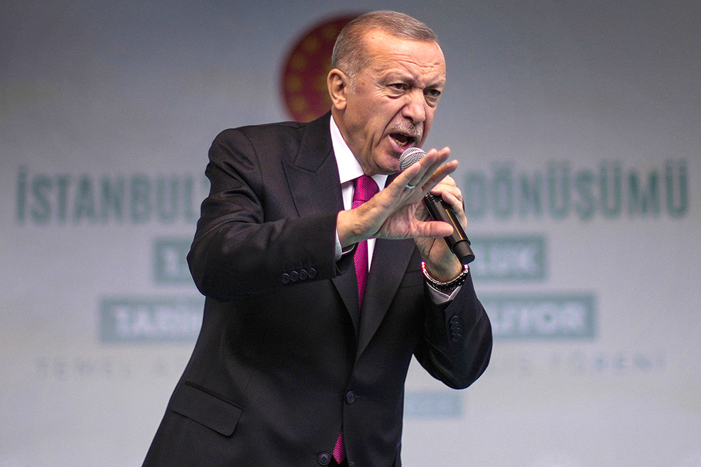 Действующий президент Турции Реджеп Тайип Эрдоган. Фото © ТАСС / AP / Francisco Seco