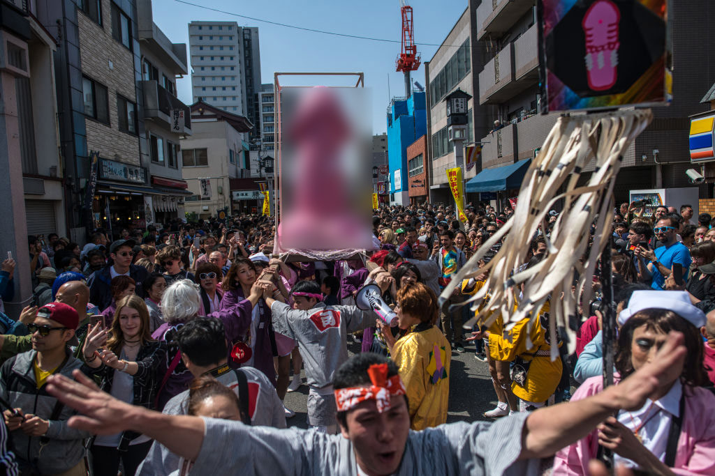 История Дня железного пениса и как его принято отмечать в Японии. Фото © Getty Images / Carl Court