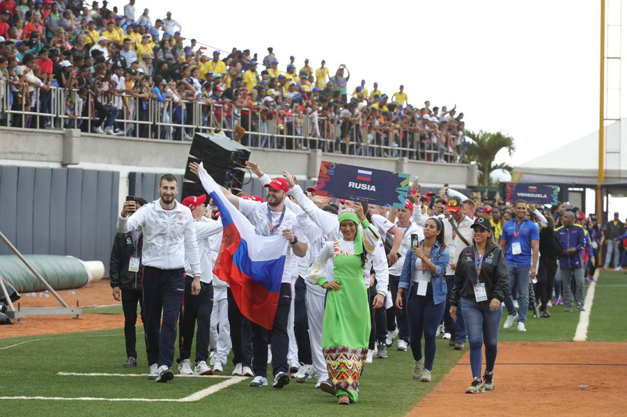 Россия стала третьей на международных играх в Венесуэле