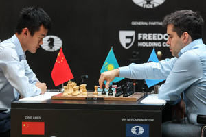 В Кремле прокомментировали победу китайского гроссмейстера над Непомнящим