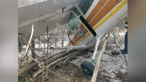 В Новосибирске разбился легкомоторный самолёт