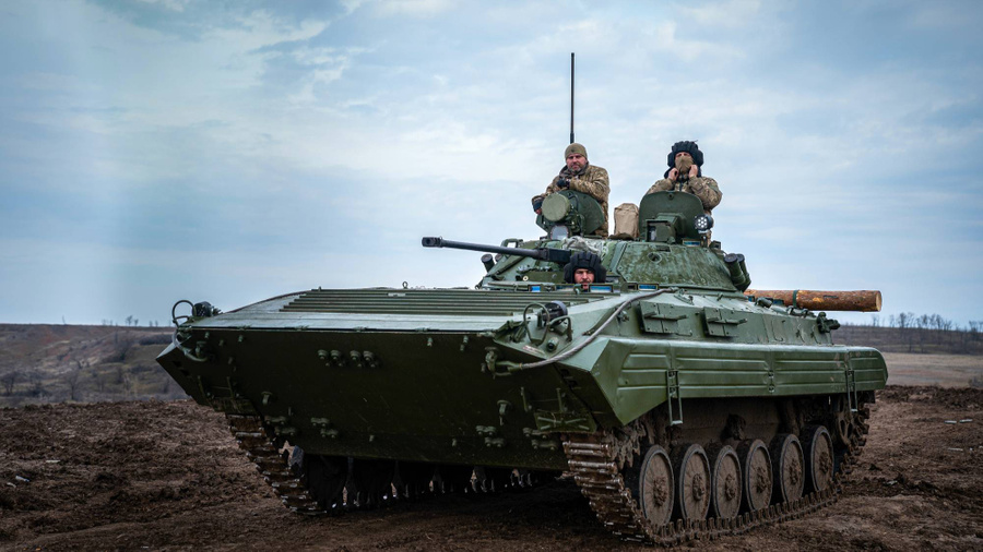 Украинские военные. Фото © Getty Images / Ignacio Marin / Anadolu Agency