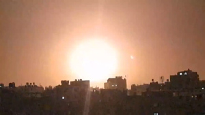 Девять ракет выпущено в сторону Израиля из сектора Газа