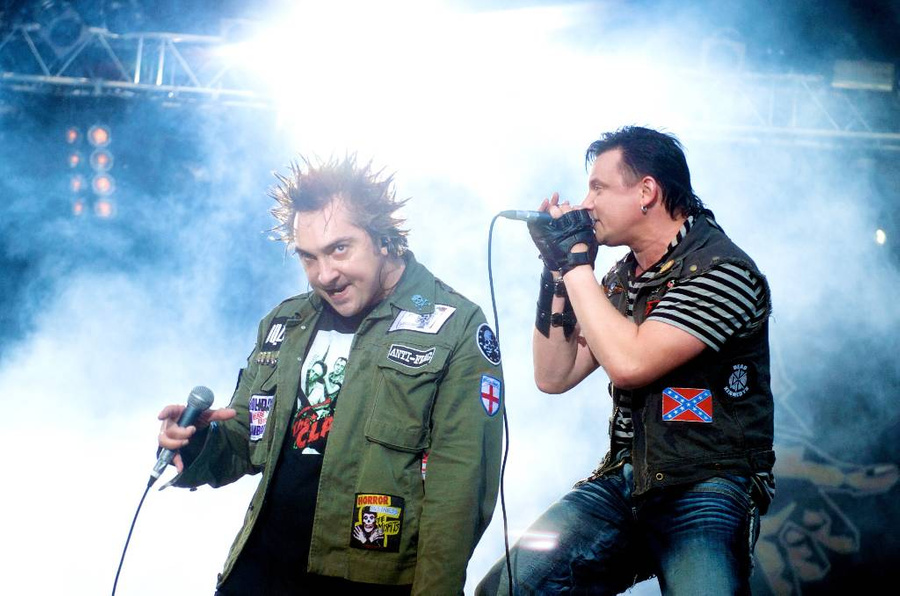Михаил Горшенёв и Андрей Князев (слева направо) во время выступления. Фото © ТАСС / Максим Шеметов