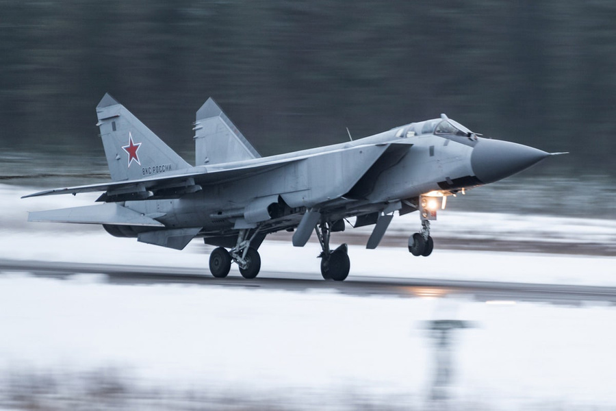 <p>МиГ-31. Фото © Минобороны РФ</p>