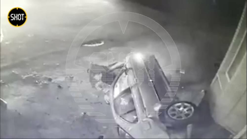 Жёсткое ДТП с кувыркающейся BMW в Пятигорске попало на видео