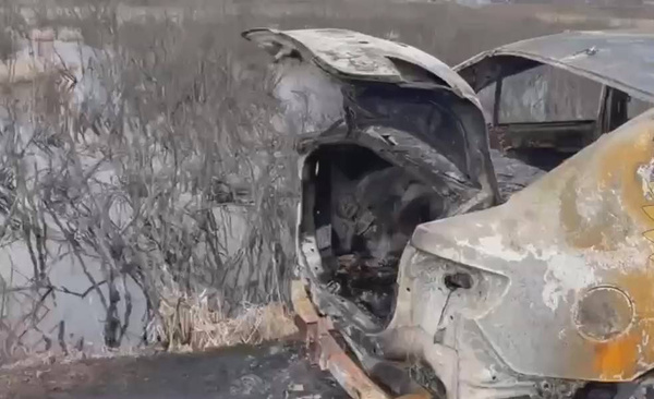 <p>Сгоревший в Уссурийске автомобиль. Фото © Прокуратура Приморья</p>