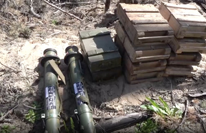 ВСУ отступили с позиций под Северодонецком и бросили крупный схрон с гранатомётами