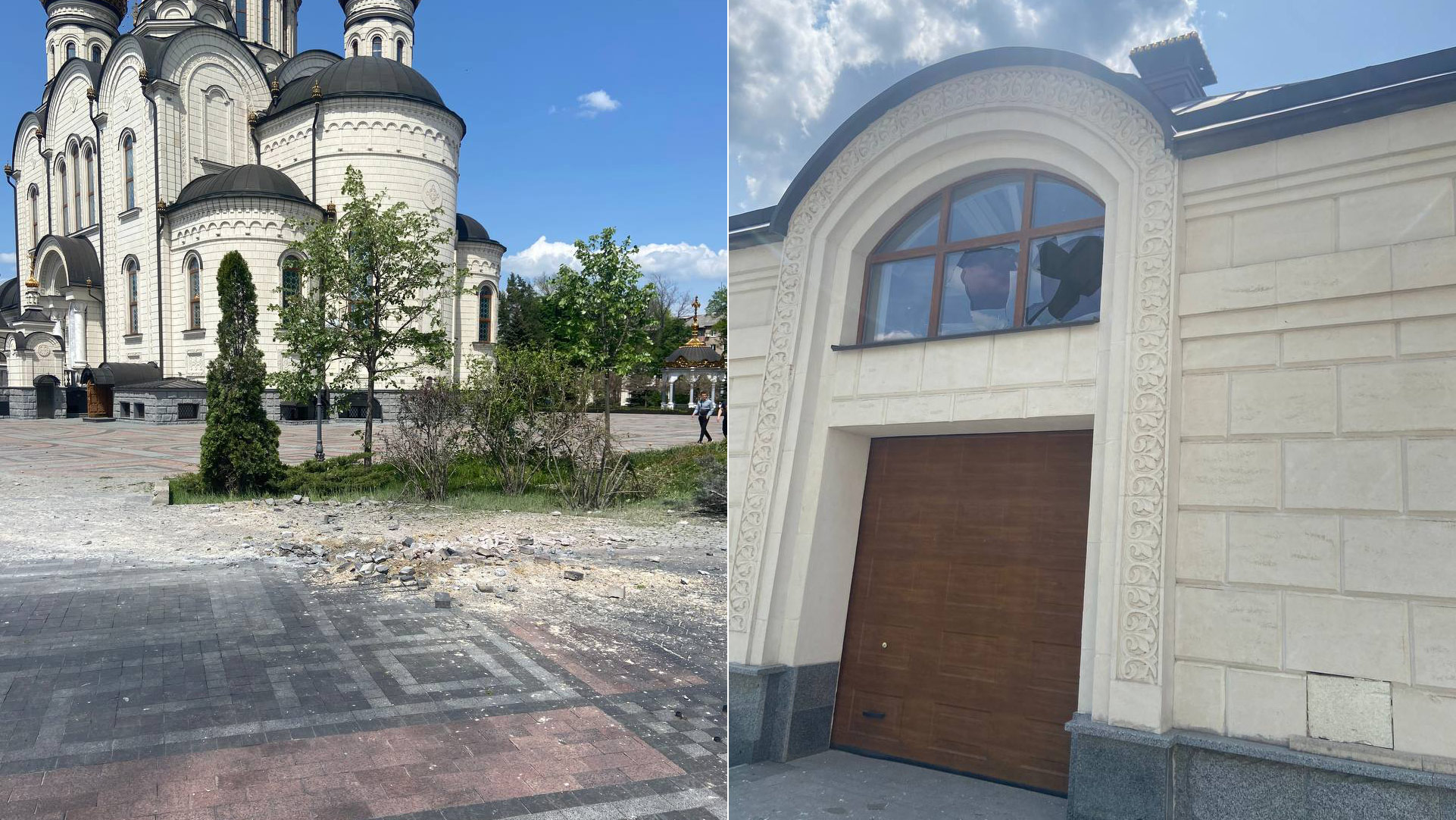 ВСУ нанесли удар по кафедральному собору в Горловке