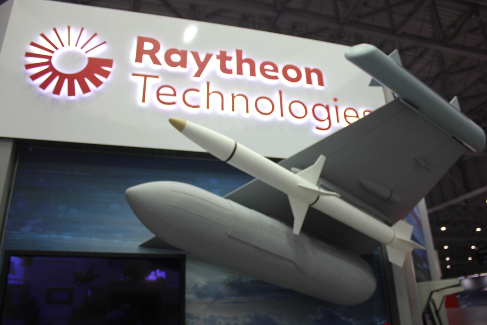 Экспонентский павильон Raytheon Technologies, где представлены американские аэрокосмические и оборонные технологии. Фото © Shutterstock