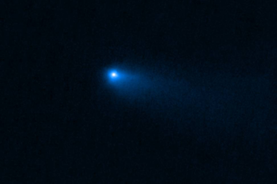 Комета 238P/Read (P/2005 U1), расположенная в Главном поясе астероидов. Фото © Wikipedia / NASA