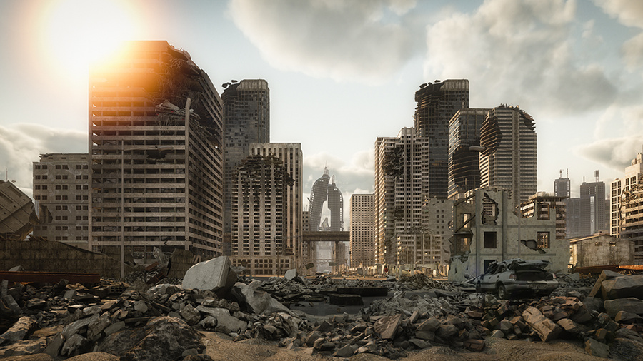 <p>Города нескольких континентов могут превратиться в руины. © Getty Images / Bulgac</p>