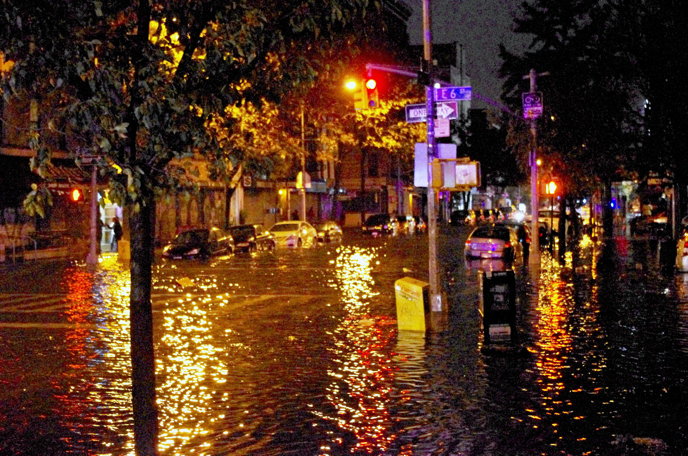 Затопление Манхэттена из-за урагана "Сэнди" в 2012 году. Фото © Wikipedia / David Shankbone