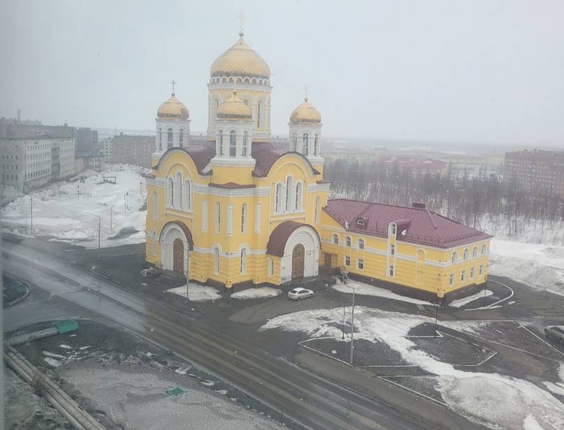 В Петропавловске-Камчатском за 10 дней до лета выпал снег. Фото © VK.com / КАМЧАтка